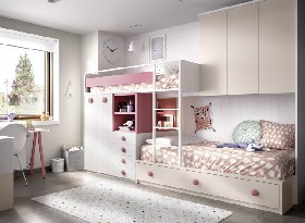 CAMA TREN CON ALTILLOS